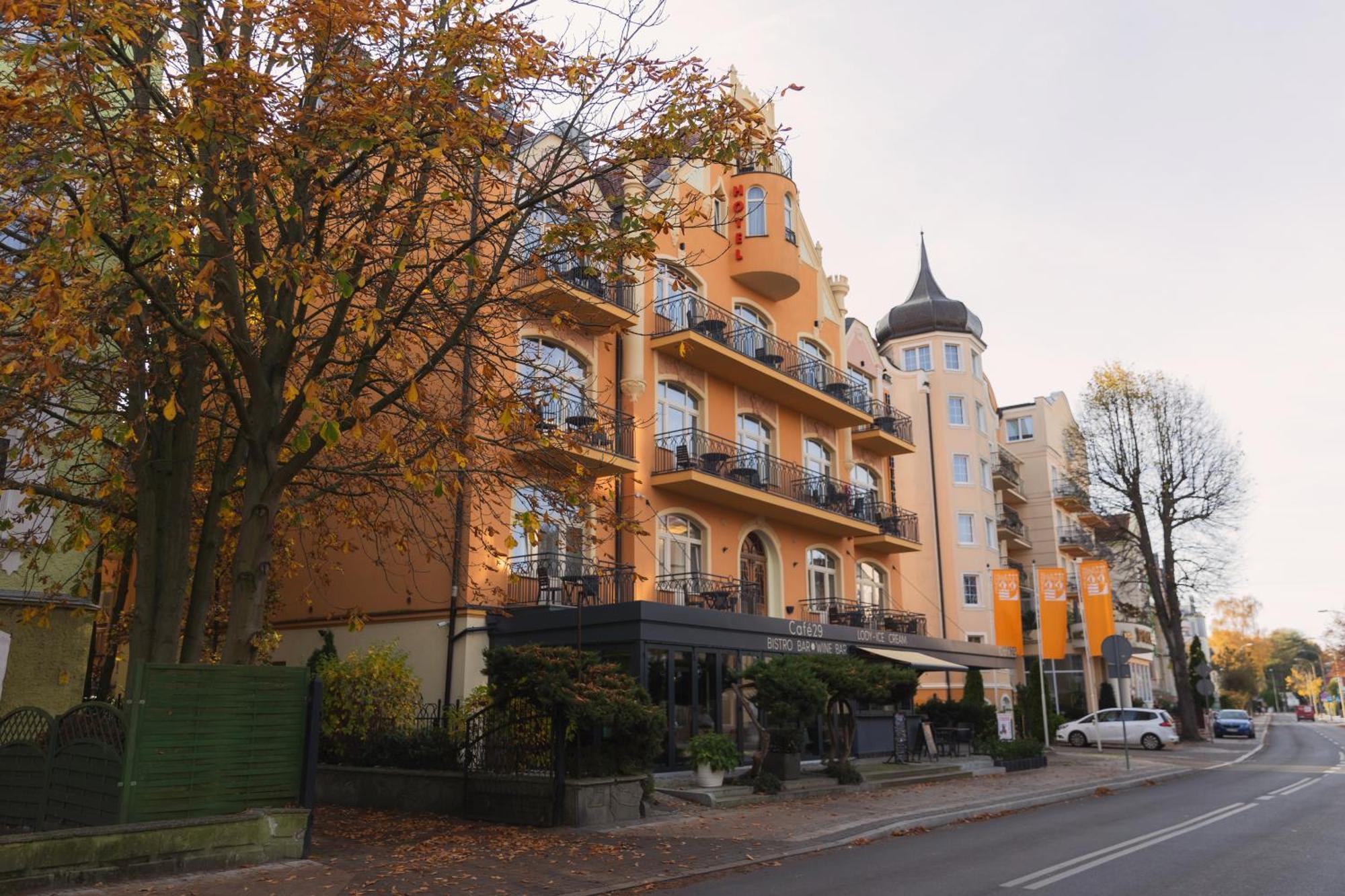 Hotel Villa Herkules Świnoujście Exteriör bild
